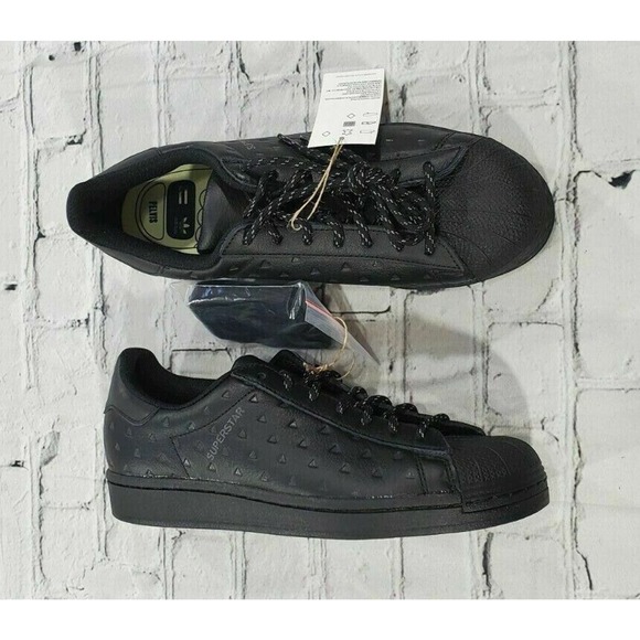 adidas Superstar x Pharrell Black Future 2020 GY4981 Sneakers YOUTH SIZE 4 - Picture 1 of 9